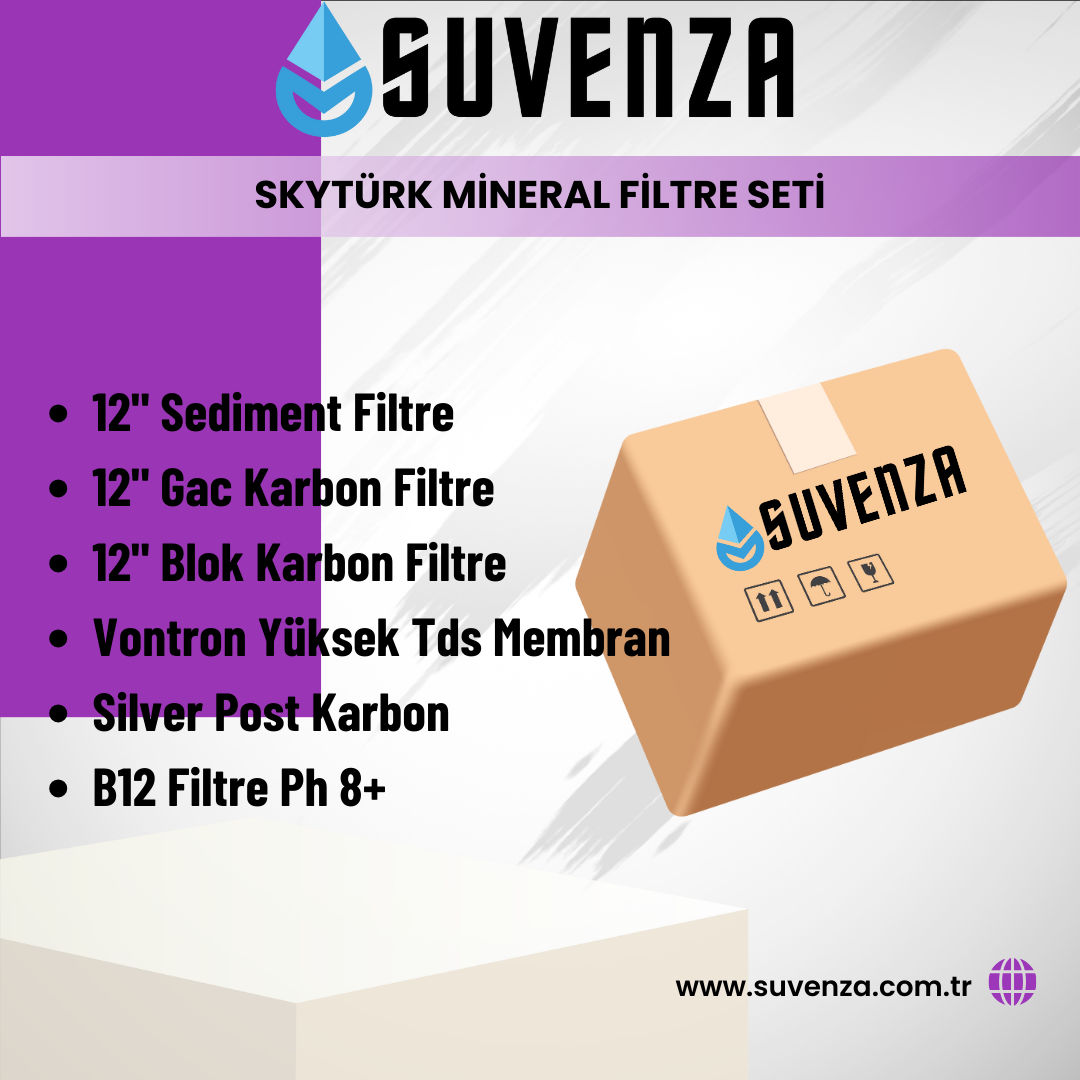 Skytürk Mineral Filtre Seti